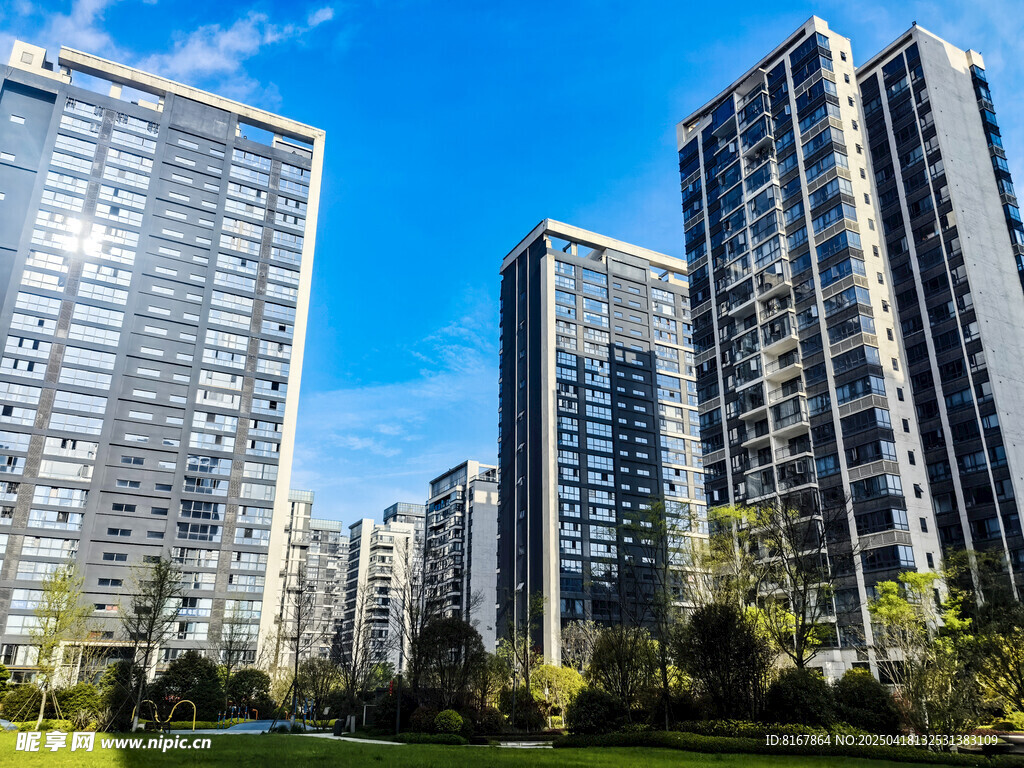 现代高层住宅景观