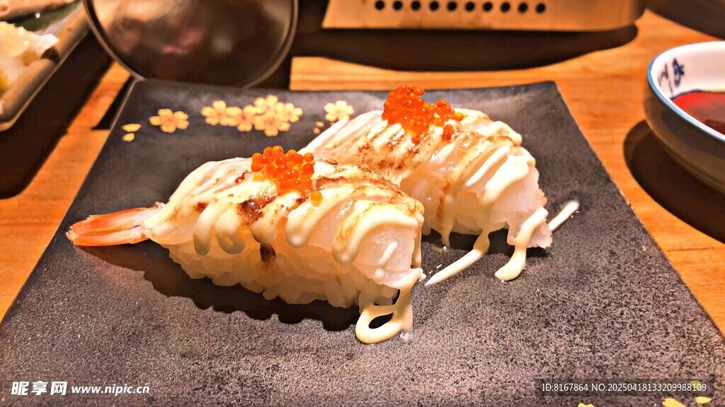 美味寿司卷 精致日式料理