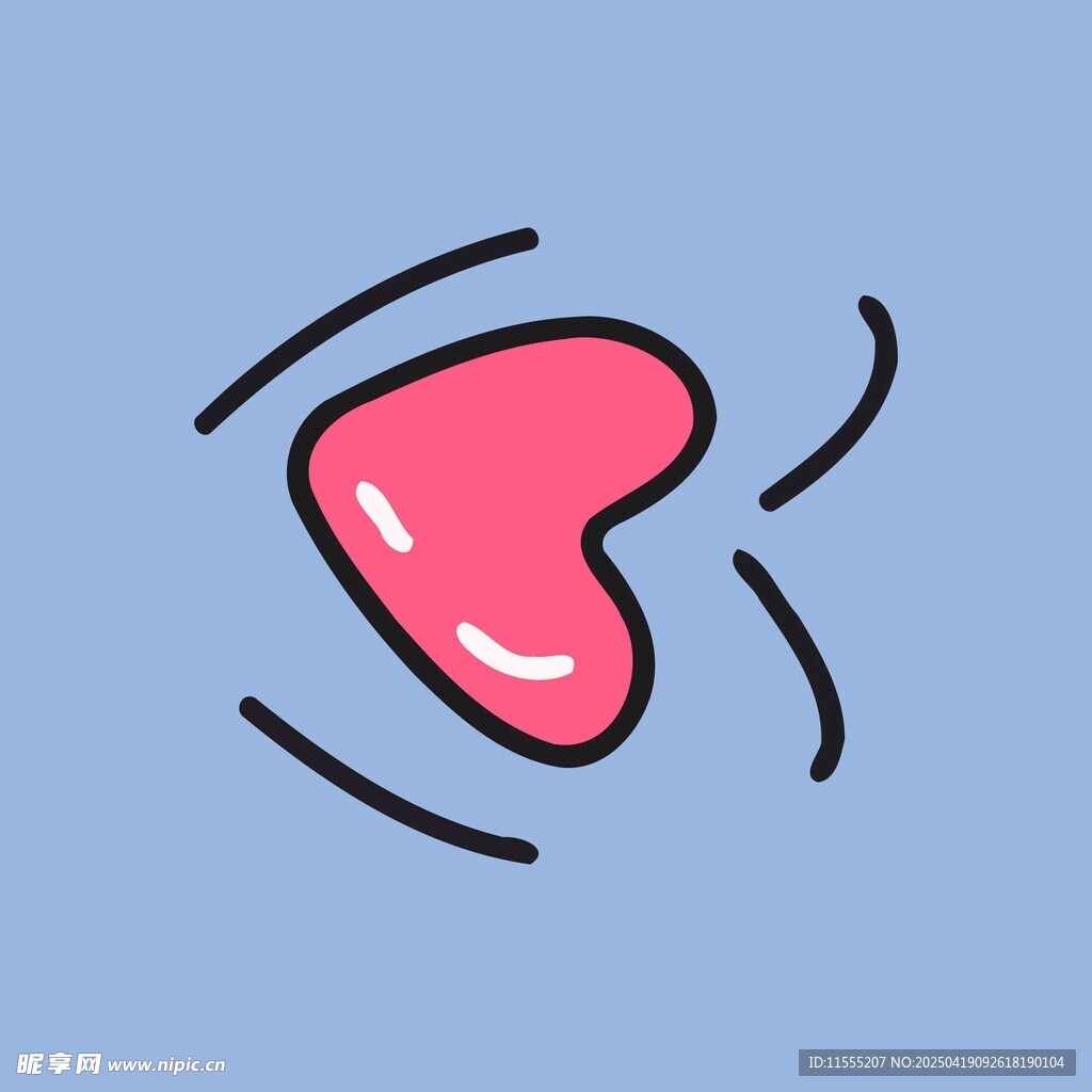 跳动的心形图案