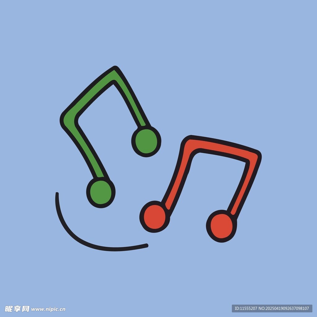 动感音符图标