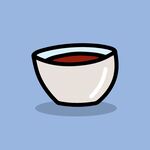 简约风格的一碗红汤