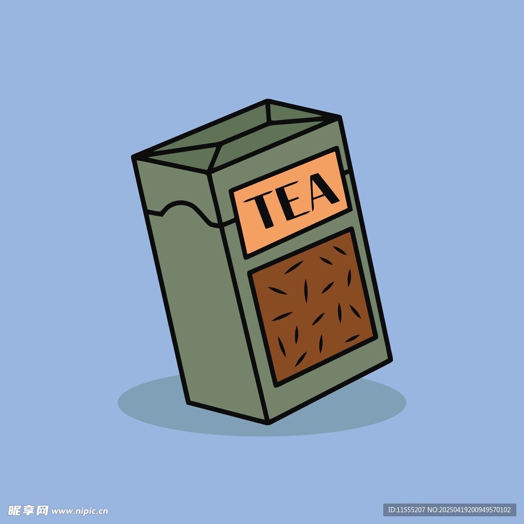 卡通风格茶叶包装袋