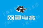 网鱼电竞标志门头广告海报