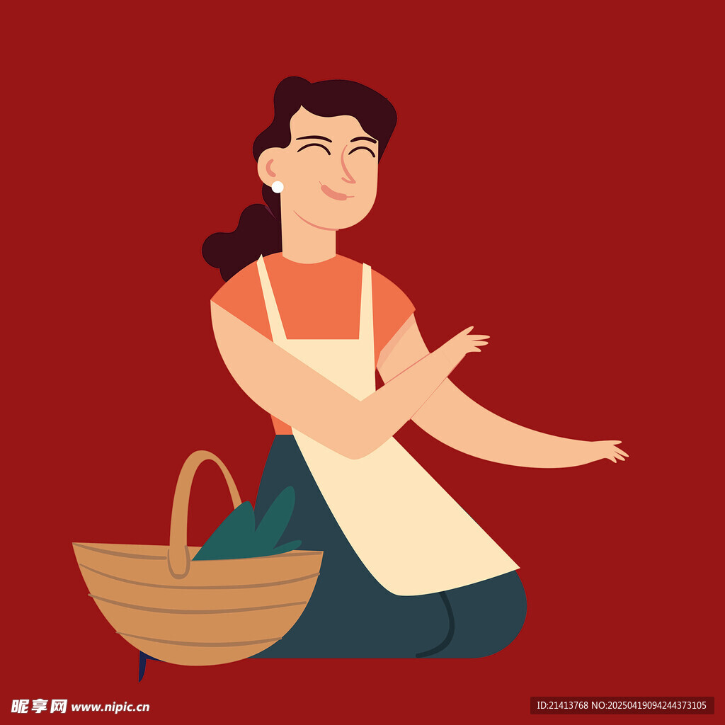 洗衣的女性