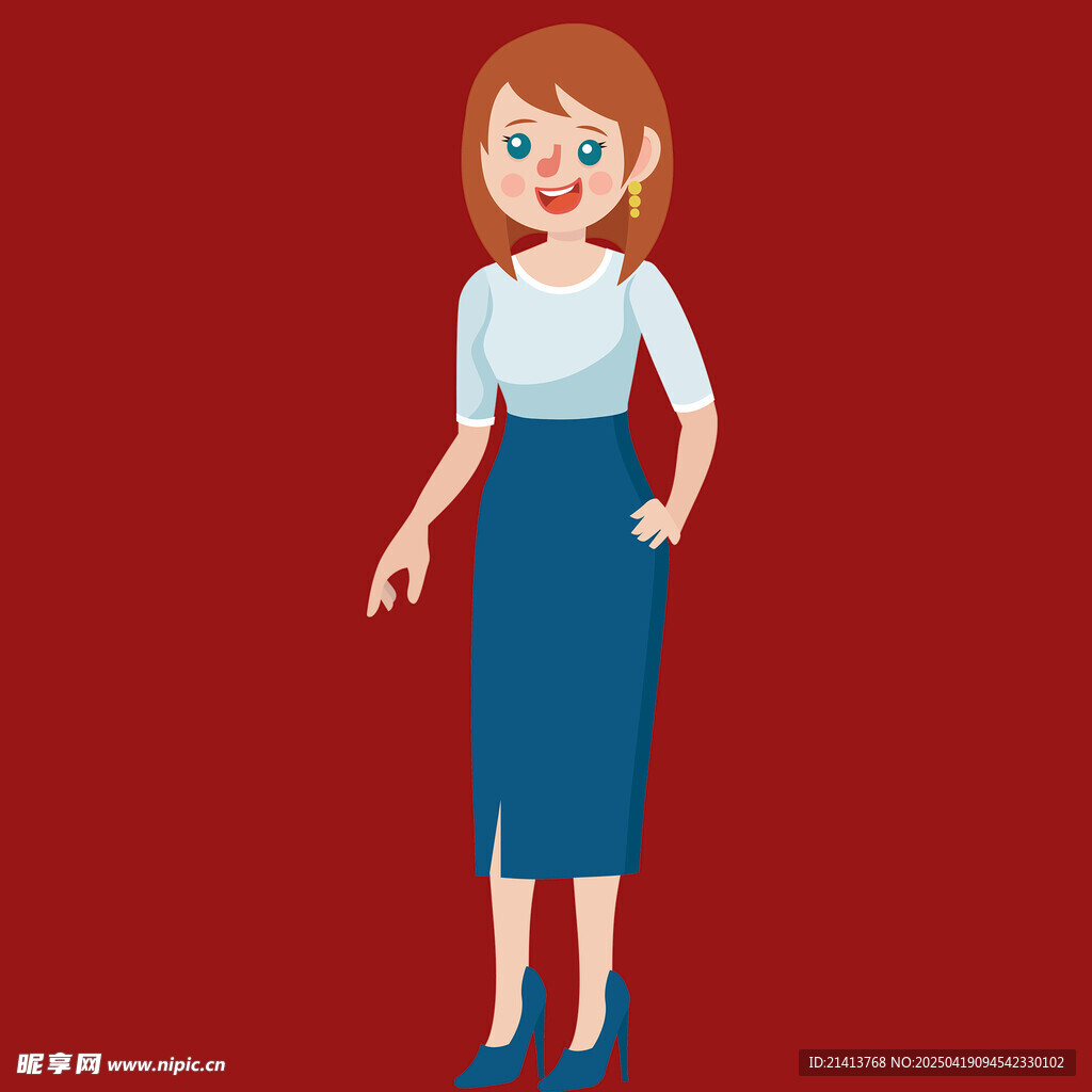 职业女性形象展示