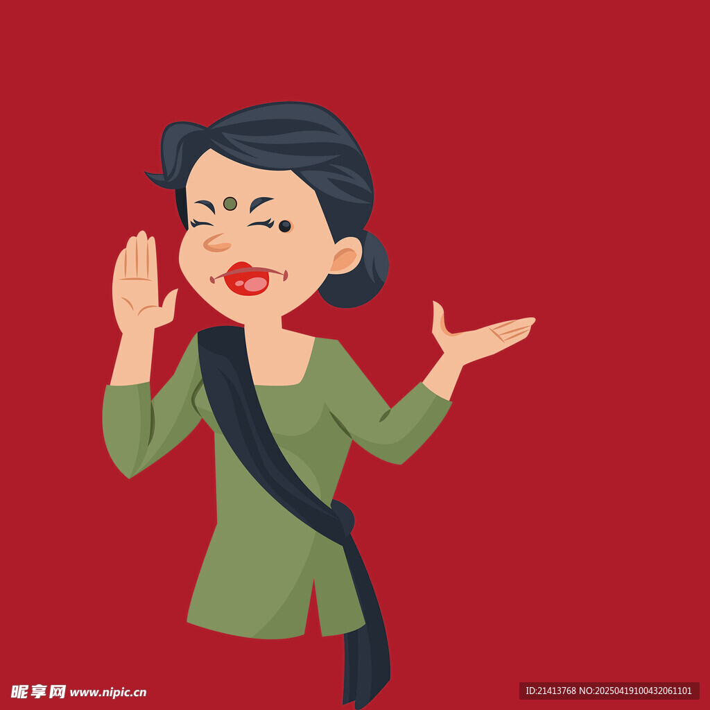 愤怒的老年女性