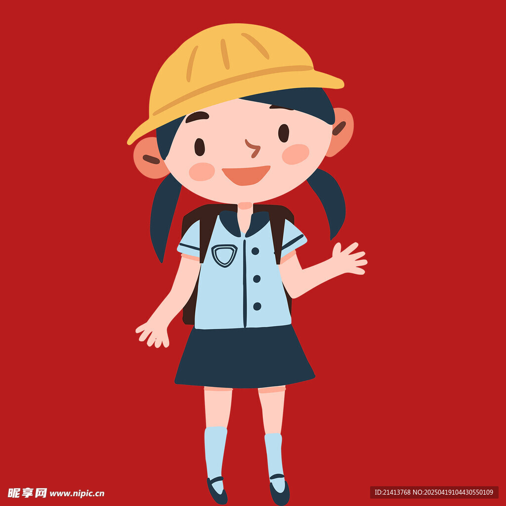 戴安全帽的可爱小女孩