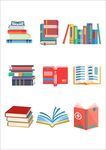 书本矢量图