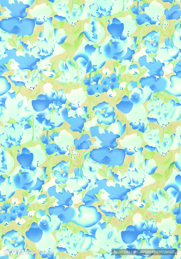 手绘花 碎花
