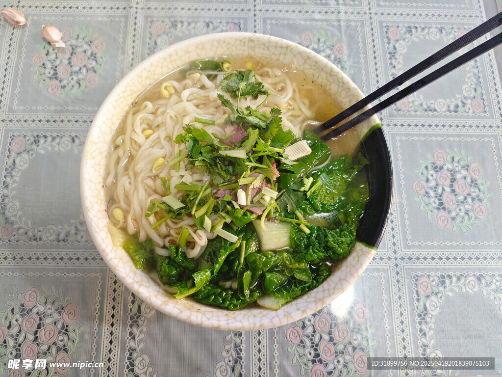 青菜面条