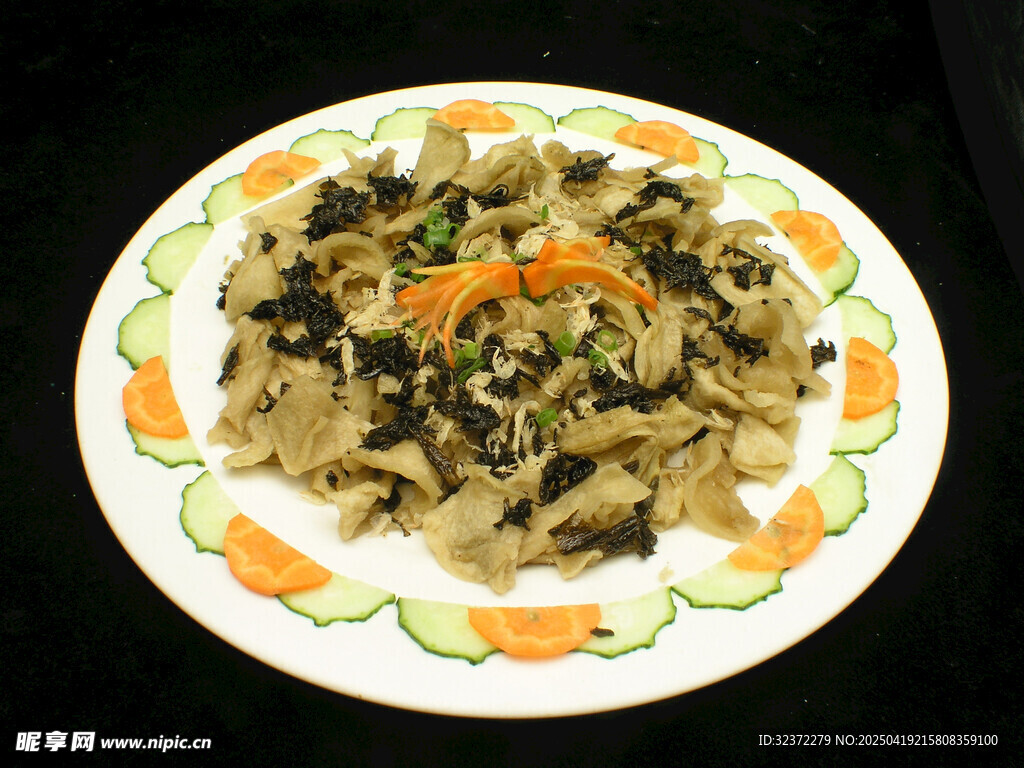 木耳炒肉片