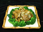 西兰花炒肉片