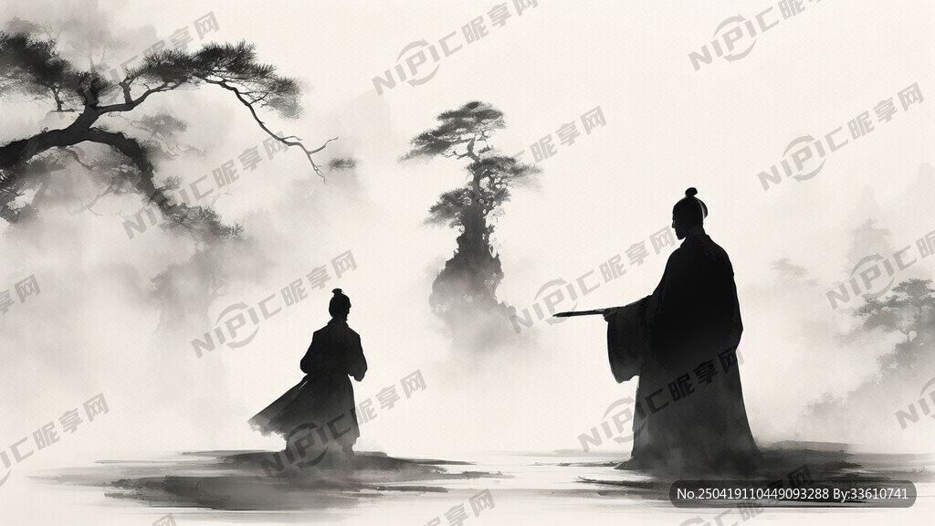 剪影 古人 法治改革 天秤