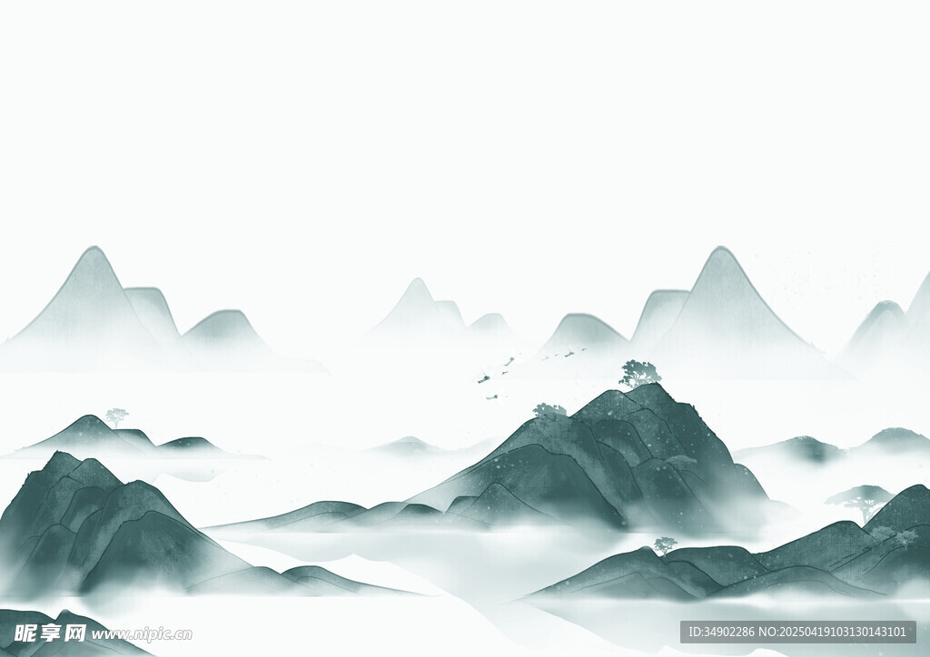 水墨山水