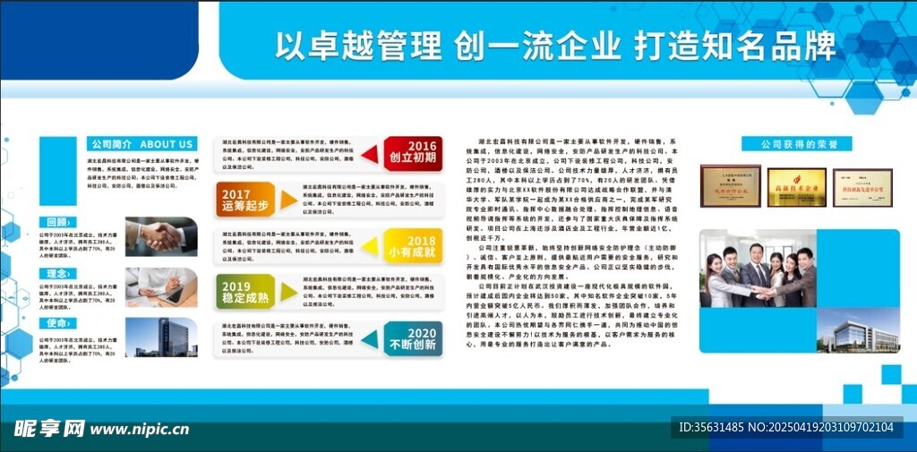 企业展板