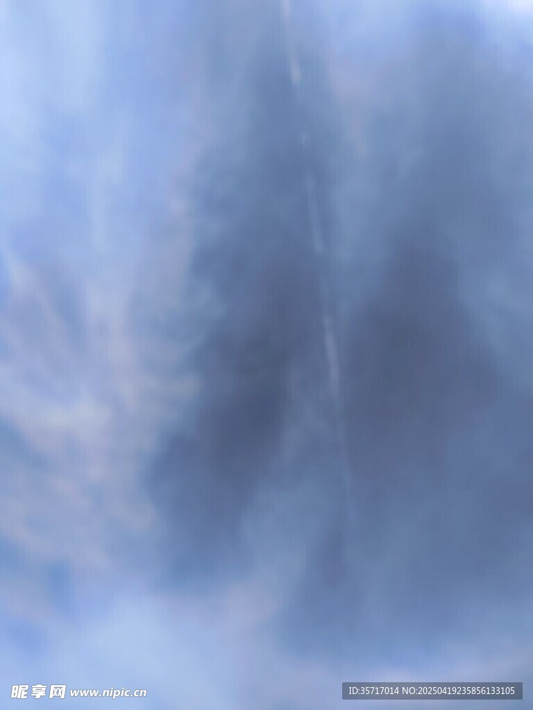 梦幻蓝色云雾背景图