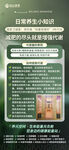 养生知识海报