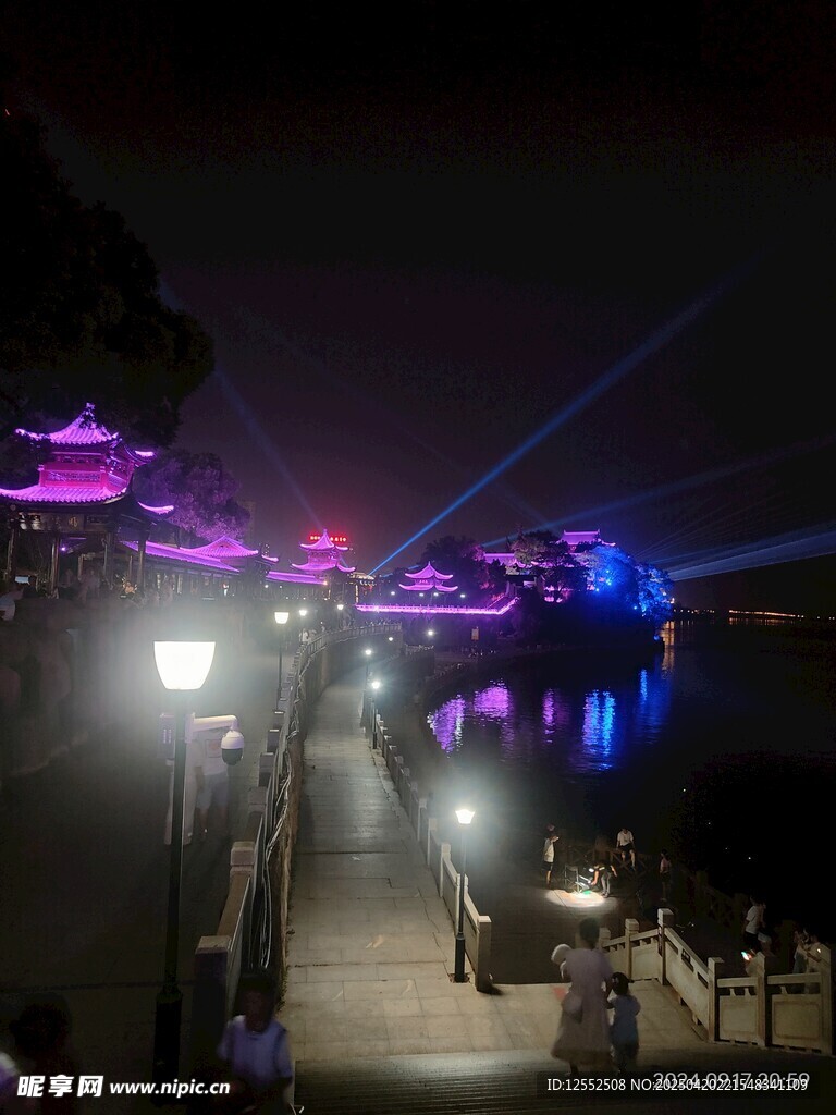 夜景灯光秀