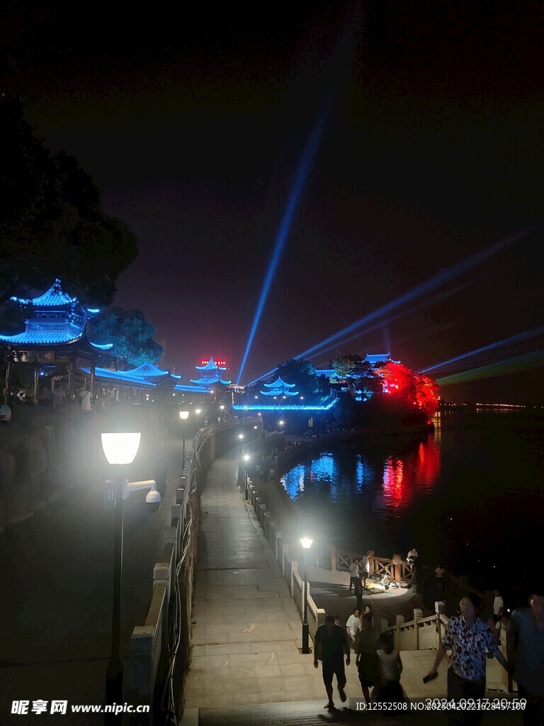 灯光秀场景