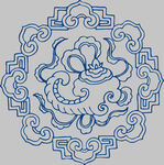 中式传统花卉纹吉祥图案