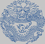 传统中式龙纹图案设计