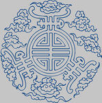 传统中式福寿纹吉祥图案
