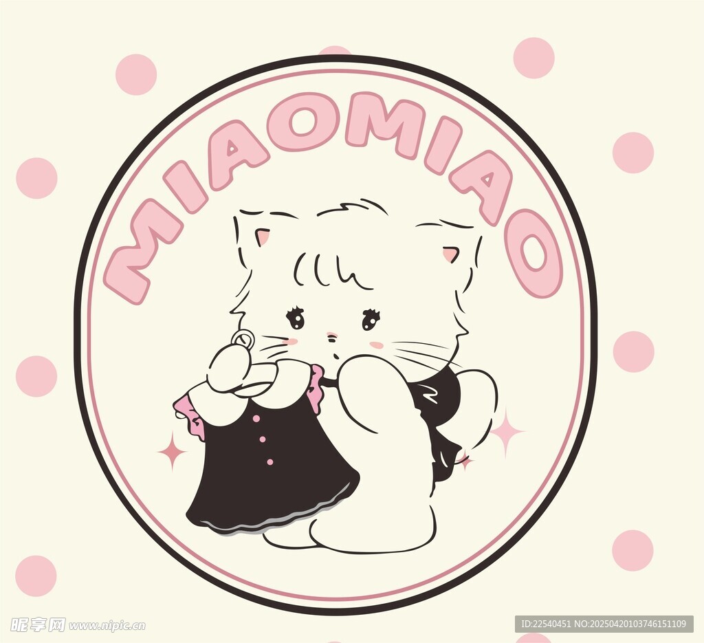 绘画猫咪
