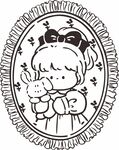 可爱小女孩