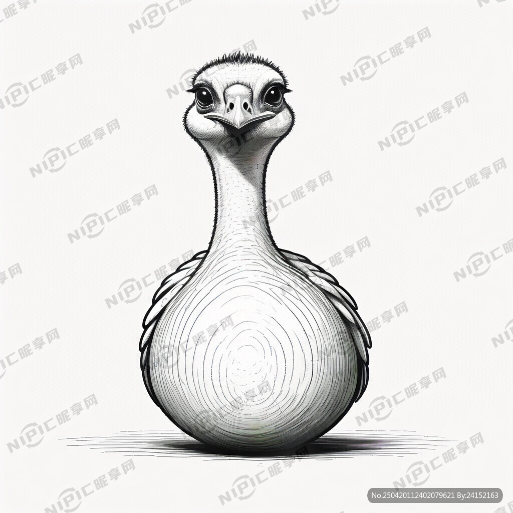 简约线条图 黑白