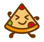 卡通披萨logo