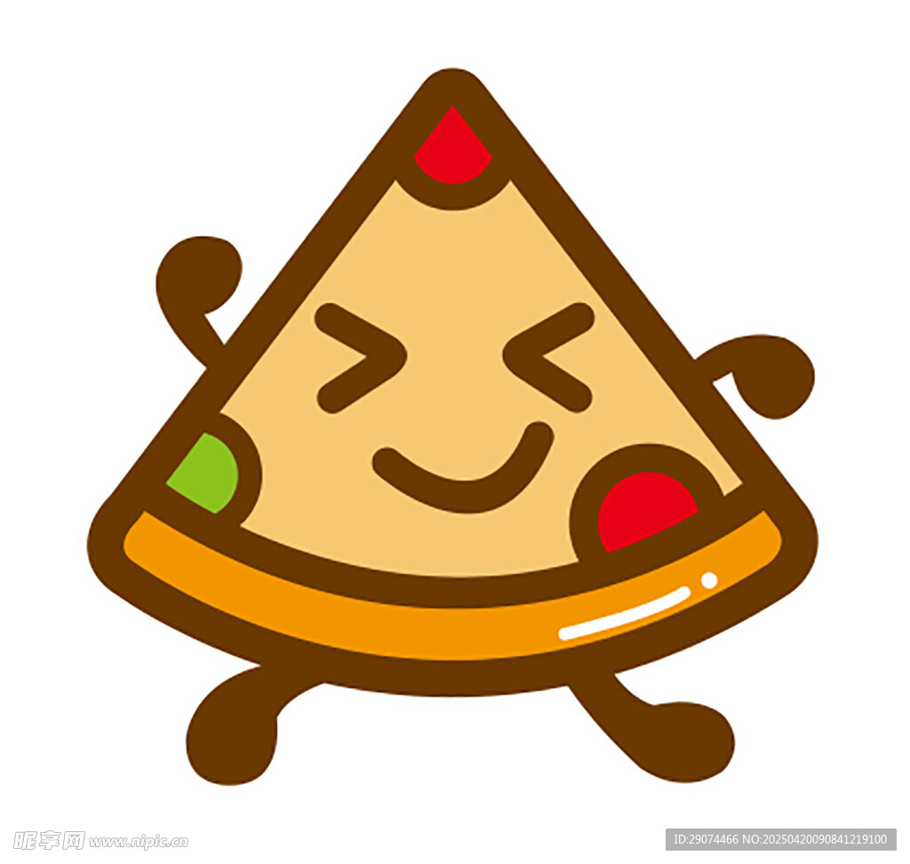 卡通披萨logo