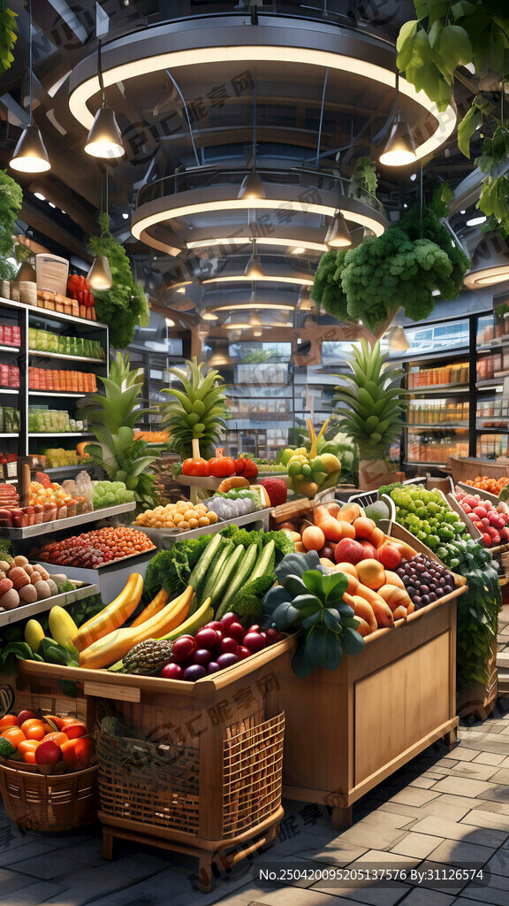 我要做一个超市橱窗