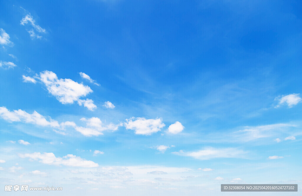 蓝天白云美景