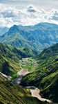 山间河谷美景