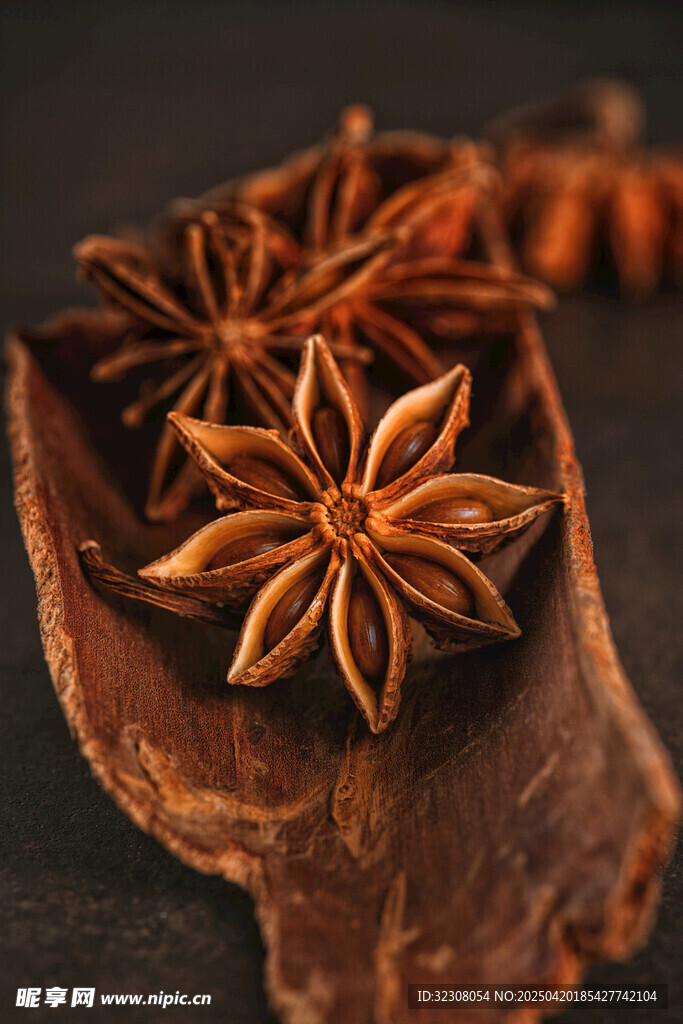 八角茴香特写