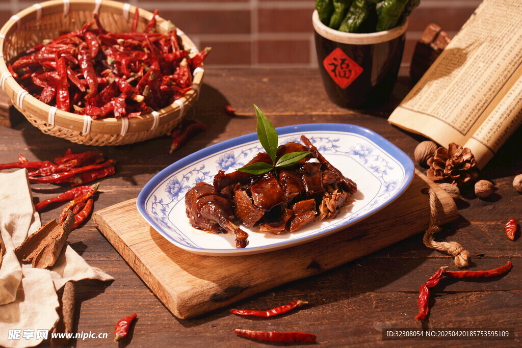 美味卤味与多样香料组合
