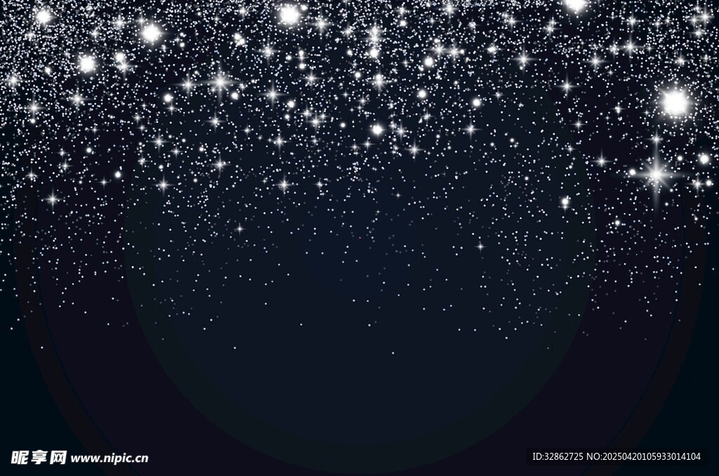 梦幻星空背景图