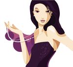时尚优雅女性