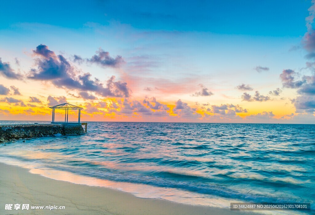海边日落美景