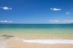 美丽海滨沙滩海景风光