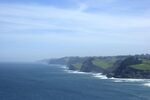 海岸风光 碧海蓝天青山