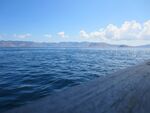 海边美景广阔蔚蓝的海面