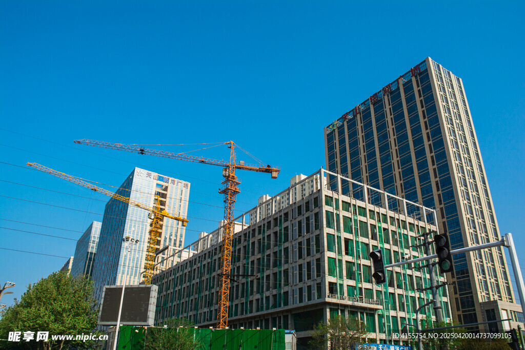 城市建筑工地