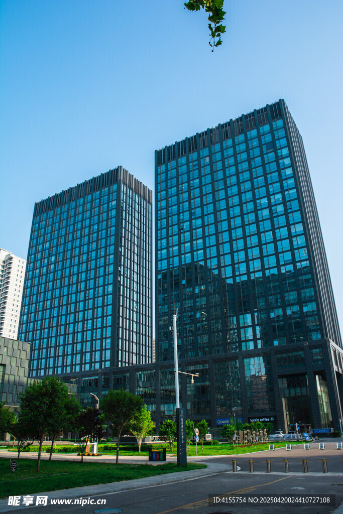 现代都市高楼景观