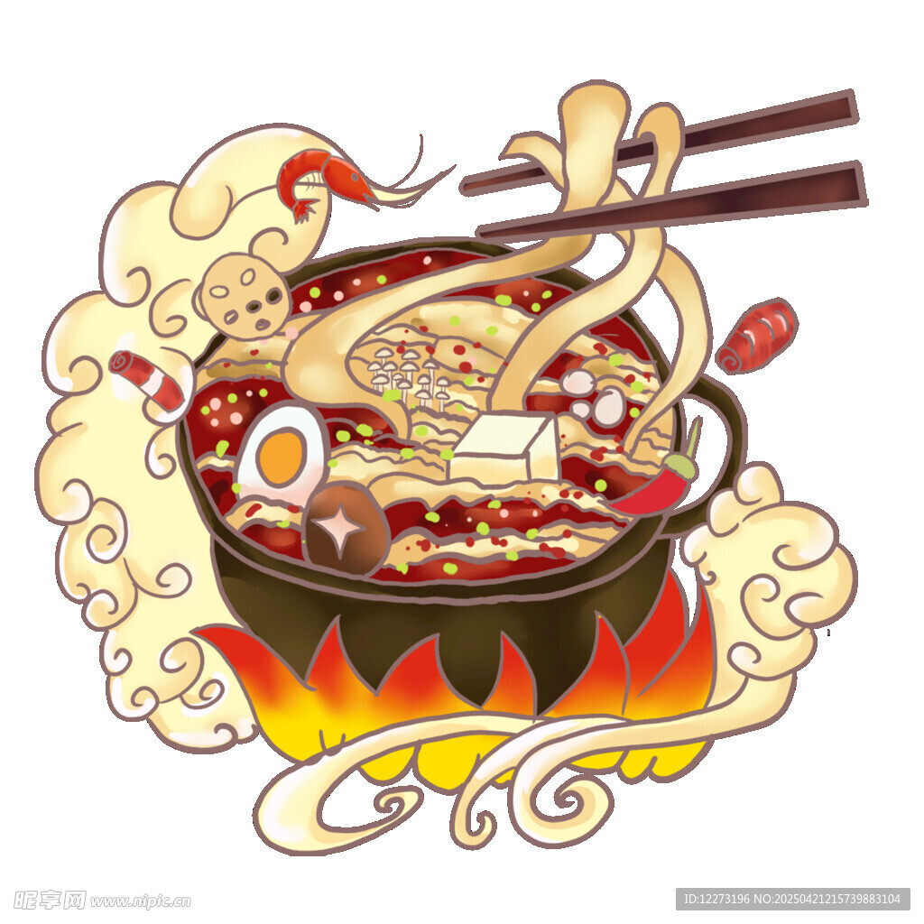 热气腾腾的美味火锅盛宴