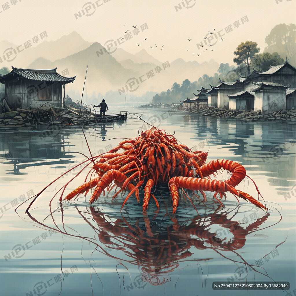 一湖清水出好虾 虾农丰收季