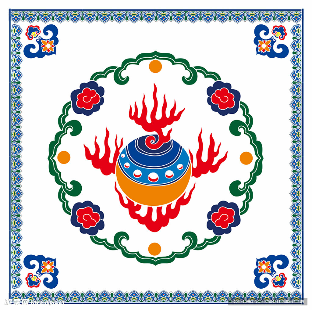 古典花纹