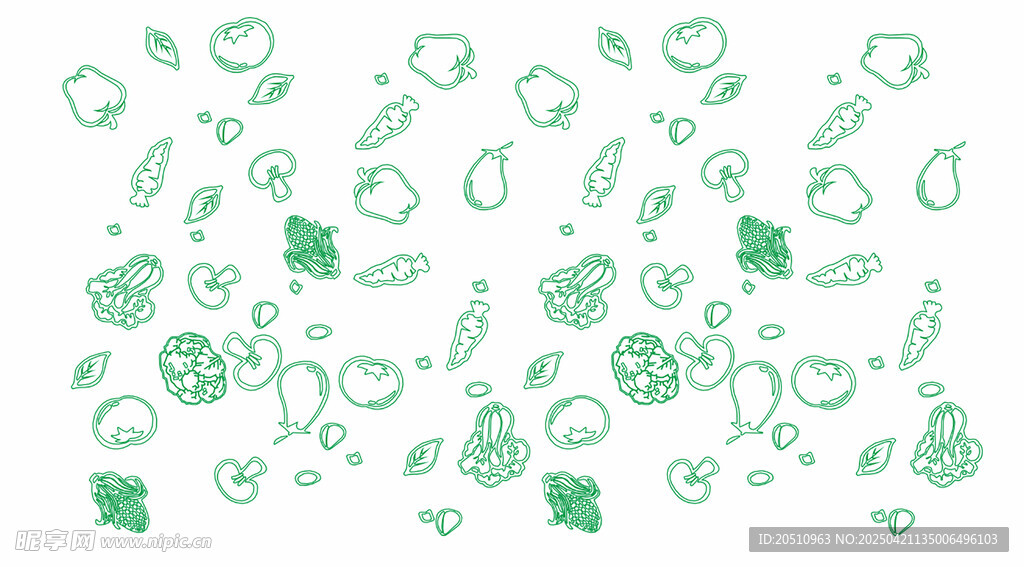蔬菜矢量图