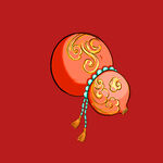 红色葫芦