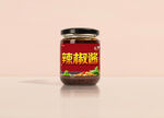 辣椒酱样机 罐装展示